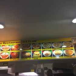 Restaurant Mazlum - Menu