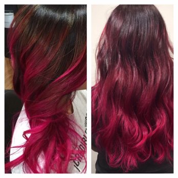 Salon Radiance - Photo on the left was my inspiration/expectation. Photo on the right is me. Flawless!! - Hair Extensions Near Me - La Mesa, California Salon Radiance - Photo on the left was my inspiration/expectation. Photo on the right is me. Flawless!! - Hair Extensions Near Me - La Mesa, California