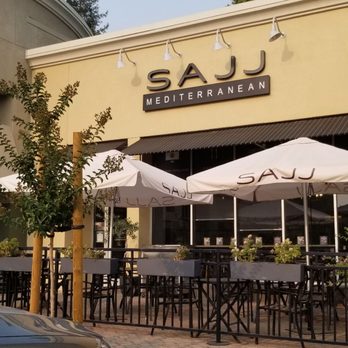 SAJJ Mediterranean - Outdoor dining available on the patio - Mediterranean Near Me - San Ramon, California
