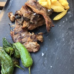 Beef and potatoes