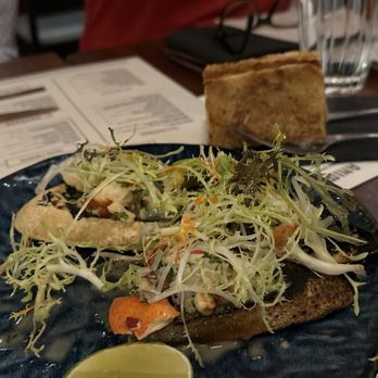 Anima by Edo - Lobster Crostini. Back photo is bikini. - Tapas/Small Plates Near Me - Las Vegas, Nevada