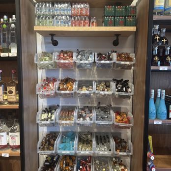 Castle Liquor - a display of bottles and glasses - Beer, Wine & Spirits Near Me - Kyle, Texas Castle Liquor - a display of bottles and glasses - Beer, Wine & Spirits Near Me - Kyle, Texas