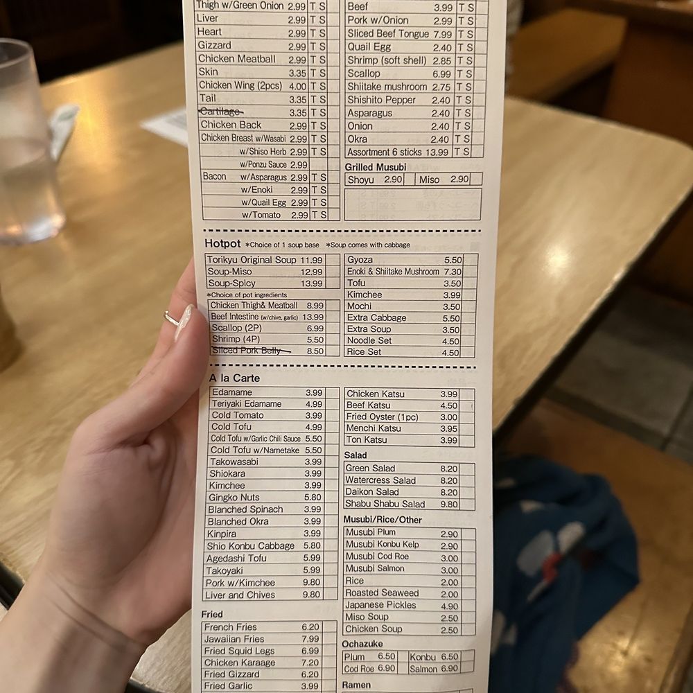 Torikyu - Menu - Japanese Near Me - Honolulu, Hawaii Torikyu - Menu - Japanese Near Me - Honolulu, Hawaii