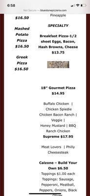 Blue Stone Pizzeria by null