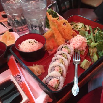 Awesome Sushi - Tempura bento box. - Japanese Near Me - Long Beach, California