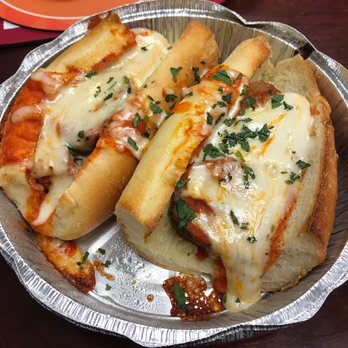Rosella's Pizzeria - Meatball Parm Hot Hero - Pizza Near Me - New York, New York Rosella's Pizzeria - Meatball Parm Hot Hero - Pizza Near Me - New York, New York