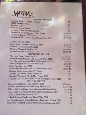 Martha's Leelanau Table by null