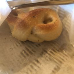 Garlic knot. Doesn't taste house-made, more like Pillsbury. Garlic knot. Doesn't taste house-made, more like Pillsbury.
