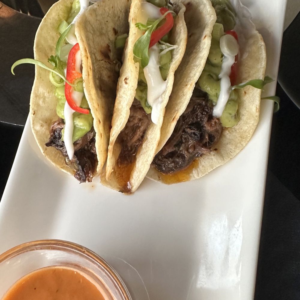 Skyfall Panoramic Bar & Lounge - Braised short rib tacos - Cocktail Bars Near Me - Las Vegas, Nevada Skyfall Panoramic Bar & Lounge - Braised short rib tacos - Cocktail Bars Near Me - Las Vegas, Nevada