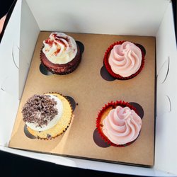 Green Goodies - Cupcakes: -Classic red velvet  -Classic cookies and cream -Vegan strawberry
