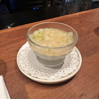 The Four Horsemen - Sea Scallop + Leek Custard - Wine Bars Near Me - Brooklyn, New York