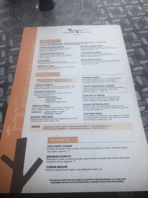 Menu photo 4 Twigs Bistro and Martini Bar Spokane, WA
