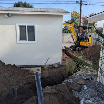 Craftsman Sewers - Full sewer line replacement, and Felix on the excavator! - Plumbing Near Me Craftsman Sewers - Full sewer line replacement, and Felix on the excavator! - Plumbing Near Me
