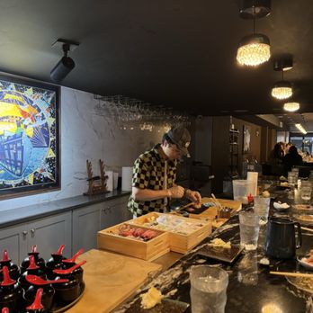 Uka Omakase - Back Sushi Bar (6 seats, 1 chefs serving) - Sushi Bars Near Me - New York, New York Uka Omakase - Back Sushi Bar (6 seats, 1 chefs serving) - Sushi Bars Near Me - New York, New York