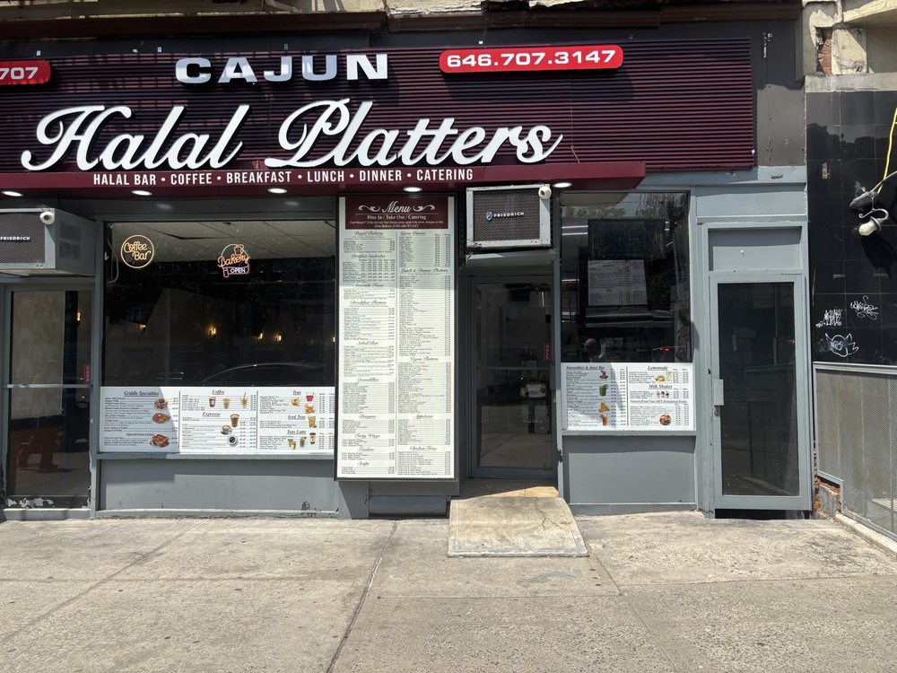 Food from Halal Cajun Platters