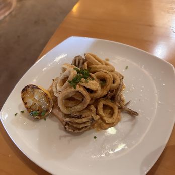 Mythos Restaurant - Calamari - New American Near Me - Orlando, Florida Mythos Restaurant - Calamari - New American Near Me - Orlando, Florida