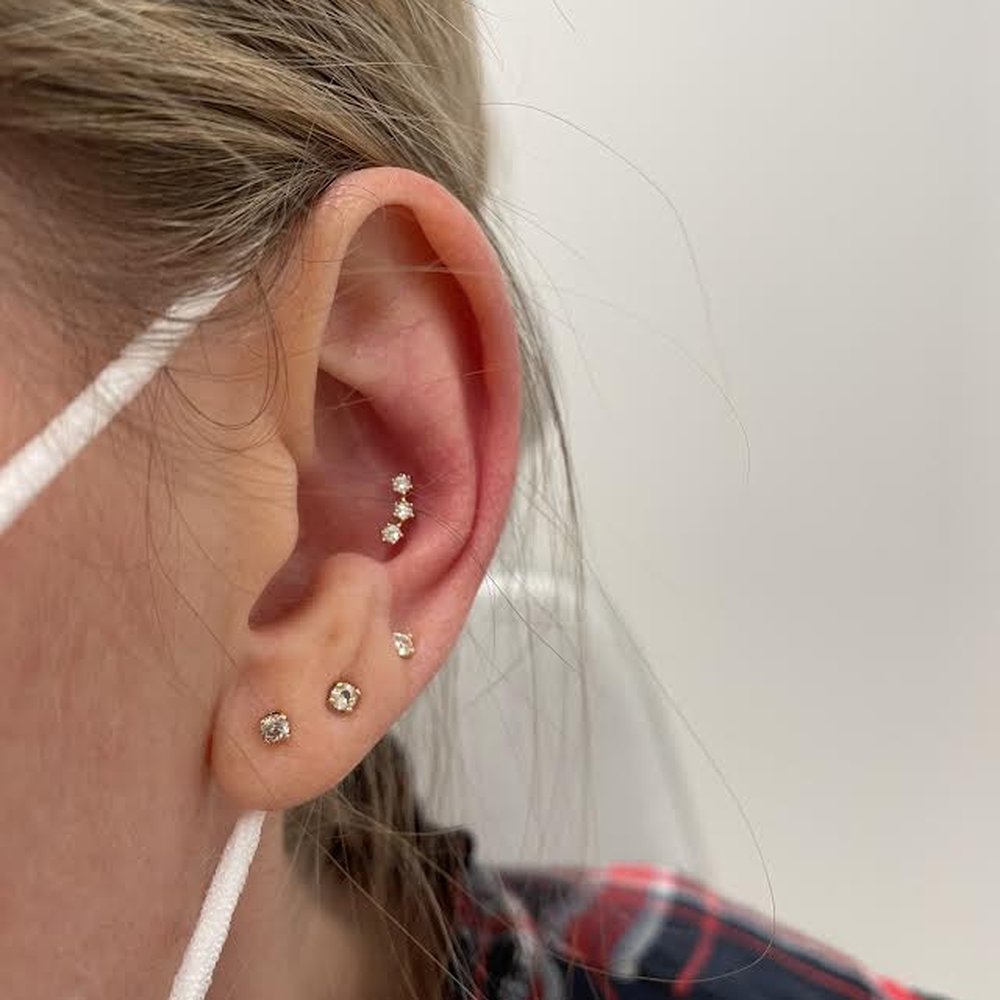 STUDS - Conch piercing to match my existing lower lobe piercings - Piercing Near Me - Chestnut Hill, Massachusetts STUDS - Conch piercing to match my existing lower lobe piercings - Piercing Near Me - Chestnut Hill, Massachusetts