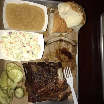 Big Hoffas - 1/2 a rack rib meal! Sorry I got so excited I had a bite before I took the pic! - Barbeque Near Me - Westfield, Indiana Big Hoffas - 1/2 a rack rib meal! Sorry I got so excited I had a bite before I took the pic! - Barbeque Near Me - Westfield, Indiana