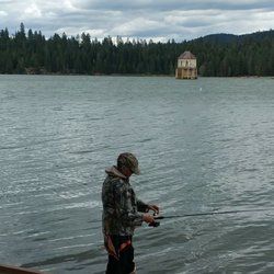 Almanor Campground - I am waiting for a bite!