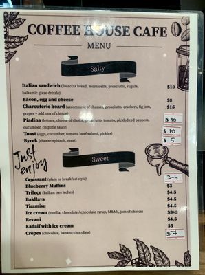 Menu photo 7 Coffee House Cafe Jacksonville, FL Menu photo 7 Coffee House Cafe Jacksonville, FL