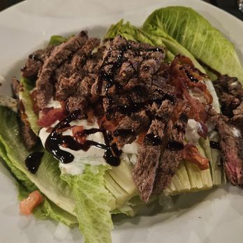 The Hale House - Steak and bacon wedge salad. - Sports Bars Near Me - Hales Corners, Wisconsin