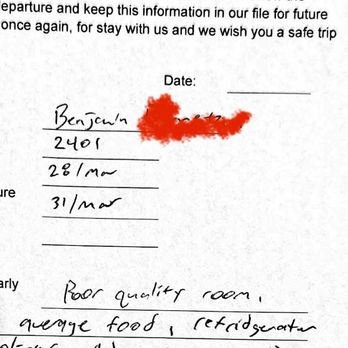 Secrets The Vine Cancun - The form they wanted to force me to sign. VIP check in stated without signing they would not allow us to leave. - Hotels Near Me - Cancún, ROO