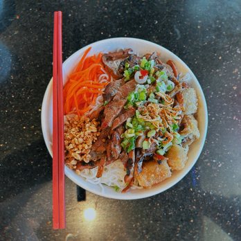 Pho Bom, Vietnamese, Noodle & Grill - N2. Grilled Pork Rice Noodle Bowl - Vietnamese Near Me - Denver, Colorado Pho Bom, Vietnamese, Noodle & Grill - N2. Grilled Pork Rice Noodle Bowl - Vietnamese Near Me - Denver, Colorado
