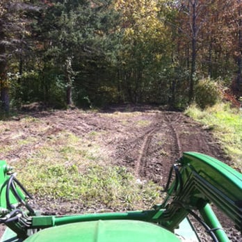 Summit Hill Landscaping, LLC - the view from the back of a tractor - Landscaping Near Me - Cheshire, Connecticut Summit Hill Landscaping, LLC - the view from the back of a tractor - Landscaping Near Me - Cheshire, Connecticut