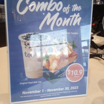 Tealive - Combo of the Month. November 2023. - Bubble Tea Near Me - Ottawa, Ontario