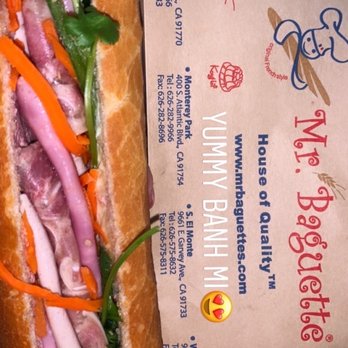 Mr. Baguette - Classic Banh Mi - Fast Food Near Me - Westminster, California