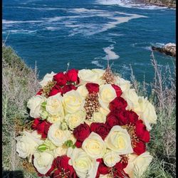 Eufloria Flowers - Beautiful wedding bouquet made by the staff.