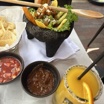 Guapo's of Georgetown - Margarita and guacamole con chicharone - Tex-Mex Near Me - Washington, DC, District of Columbia Guapo's of Georgetown - Margarita and guacamole con chicharone - Tex-Mex Near Me - Washington, DC, District of Columbia
