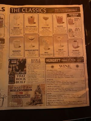 Menu photo 7 Bar Next Door West Hollywood, CA Menu photo 7 Bar Next Door West Hollywood, CA