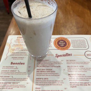Ruby Slipper Central Business District - Bourbon Milk punch - Breakfast & Brunch Near Me - New Orleans, Louisiana