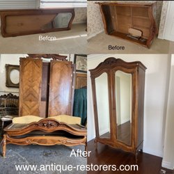 Fallani's Restorations - French Late19th Century Armoire
