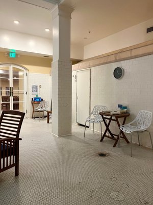 Photo of Quapaw Baths & Spa - Hot Springs, AR, US. Common area for private baths