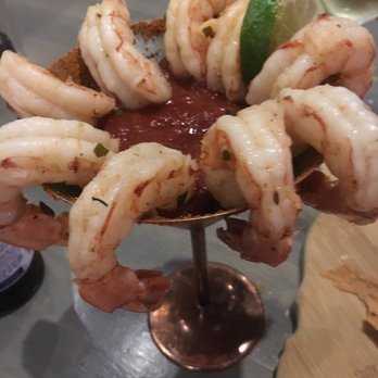 Hook & Barrel - shrimp were good size & quality. they have a raw bar and you can literally watch them make your order! cocktail sauce - Seafood Near Me - Myrtle Beach, South Carolina Hook & Barrel - shrimp were good size & quality. they have a raw bar and you can literally watch them make your order! cocktail sauce - Seafood Near Me - Myrtle Beach, South Carolina