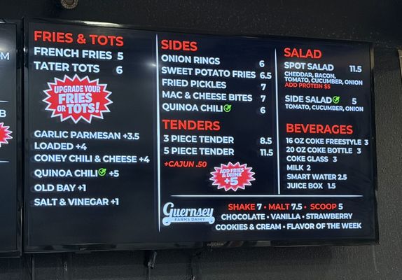 Menu photo 2 The Burger Spot Plymouth, MI Menu photo 2 The Burger Spot Plymouth, MI