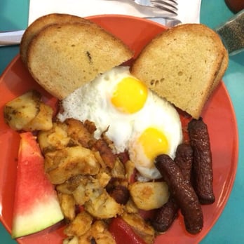 Campus Hi-Fi Restaurant - The traditional with rye break, eggs sunny side up, and sausage. $6.95 I think - Breakfast & Brunch Near Me - London, Ontario Campus Hi-Fi Restaurant - The traditional with rye break, eggs sunny side up, and sausage. $6.95 I think - Breakfast & Brunch Near Me - London, Ontario