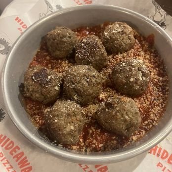 Hideaway Pizza - Meatballs - Pizza Near Me - Norman, Oklahoma Hideaway Pizza - Meatballs - Pizza Near Me - Norman, Oklahoma