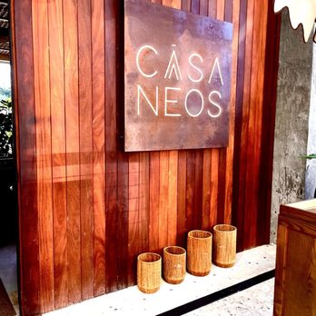 Casa Neos - Casa Neos Oak vibe entrance - Mediterranean Near Me - Miami, Florida