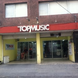 Top Music - Fachada de la tienda.