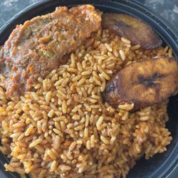 Joyful Heart African Cuisine - Fish, Jollof Rice, Plaintain