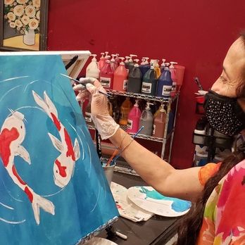 Pinot's Palette - They practice social distance there and care for everybody - Art Classes Near Me - Lexington, Kentucky Pinot's Palette - They practice social distance there and care for everybody - Art Classes Near Me - Lexington, Kentucky