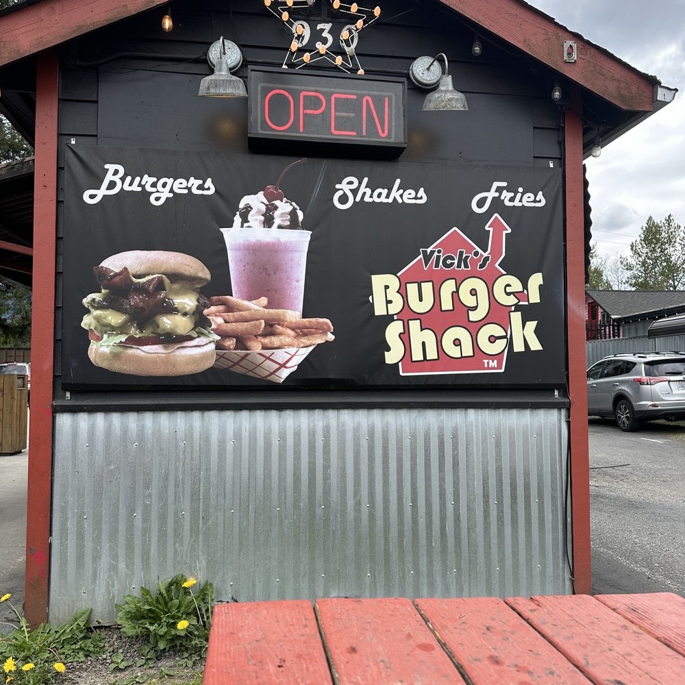 Vick's Burger Shack - Burgers Near Me - Sultan, Washington