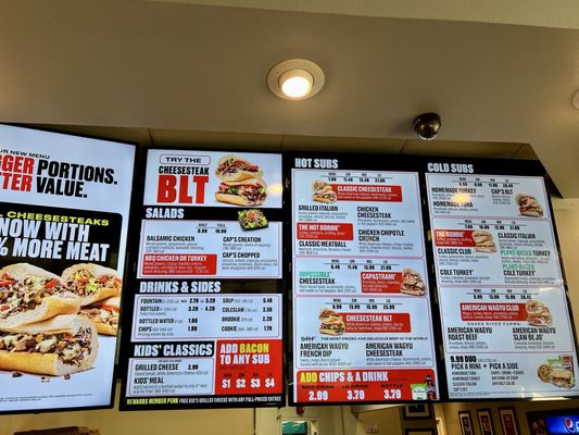 Menu photo 1 Capriotti's Sandwich Shop Henderson, NV