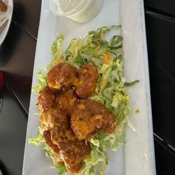 The Waterway House Sports & Spirits - Bang bang shrimp - happy hour