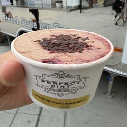 Triple chocolate raspberry Triple chocolate raspberry