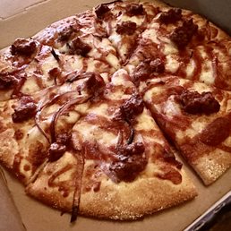 Impossible Beef BBQ Pizza Impossible Beef BBQ Pizza