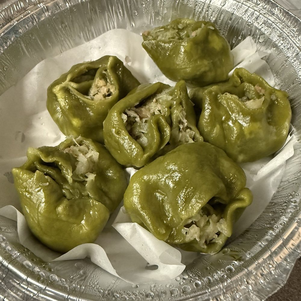 Steamed Spinach Dumplings Steamed Spinach Dumplings